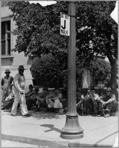 Coosa Valley, Alabama. New traffic signs in Talladega - NARA - 522645