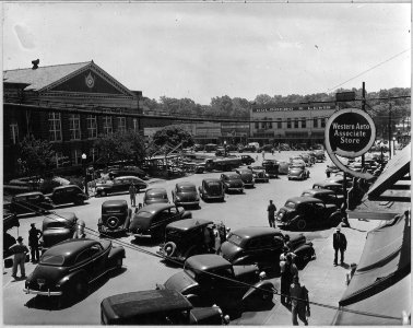 Coosa Valley, Alabama. Main Street - Talladega - NARA - 522643