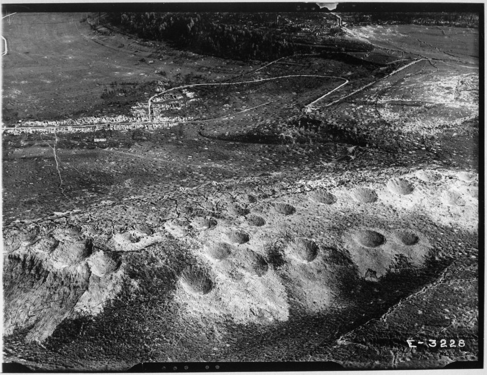 Combres Hill, France, circa 1918-19. Air Service Photographic Section., ca. 03-1918 - ca. 11-1918 - NARA - 512857