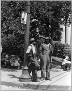 Coosa Valley, Alabama. New traffic signs in Talladega - NARA - 522647