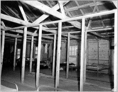 Coosa Valley, Alabama. Newly completed bunk house over dry cleaning establishment at Childersburg. - NARA - 522591