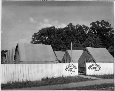 Coosa Valley, Alabama. Portable bunk houses at Childersburg - NARA - 522588