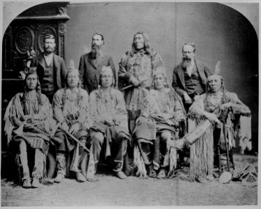 Crow, group portrait - NARA - 523827
