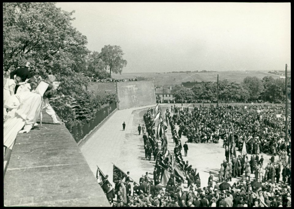 Czestochowa, pielgrzymka akademicka na Jasnej Gorze 24 05 1936 (44315036)