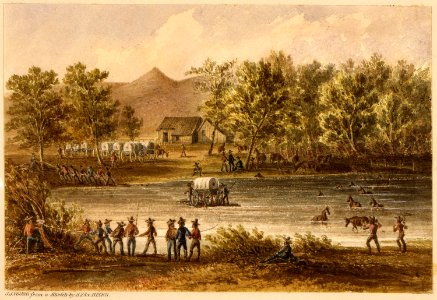 Crossing of Carson River - NARA - 305640