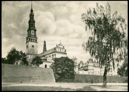 Czestochowa - kosciol i klasztor Paulinow ca 1936 (44315043)