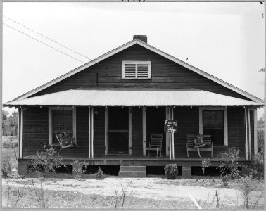 Coosa Valley, Alabama. Old inhabitants advertise for borders. - NARA - 522597