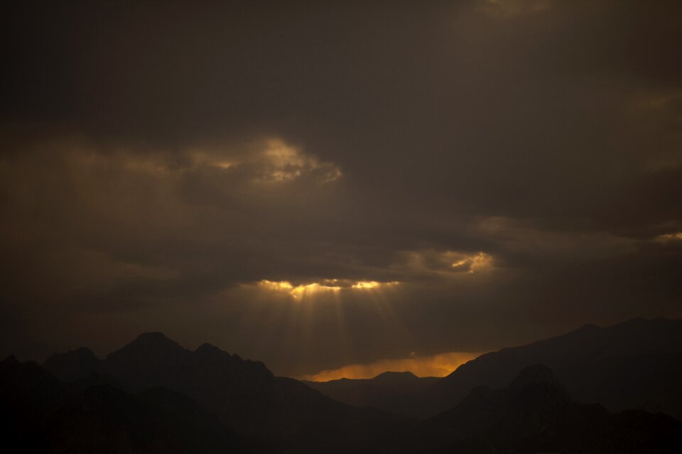 Sky nature mountains