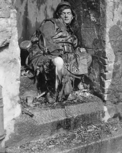 Dead German soldier detail, from- This dead German soldier was one of the last stand defenders of German-held Cherbourg. Captain Earl Topley, who led... - NARA - 531214 (cropped)