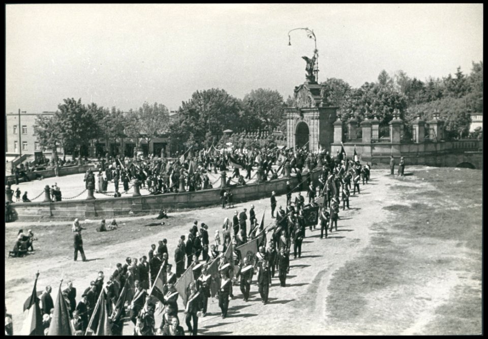 Czestochowa, pielgrzymka akademicka na Jasnej Gorze 24 05 1936 (47764215)