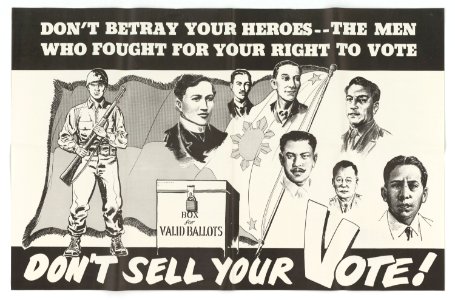 Don't Sell Your Vote - NARA - 5729938 photo