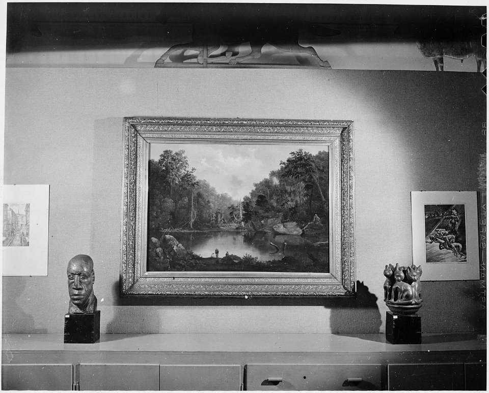 Downtown Gallery exhibit of American Negro art - NARA - 559172