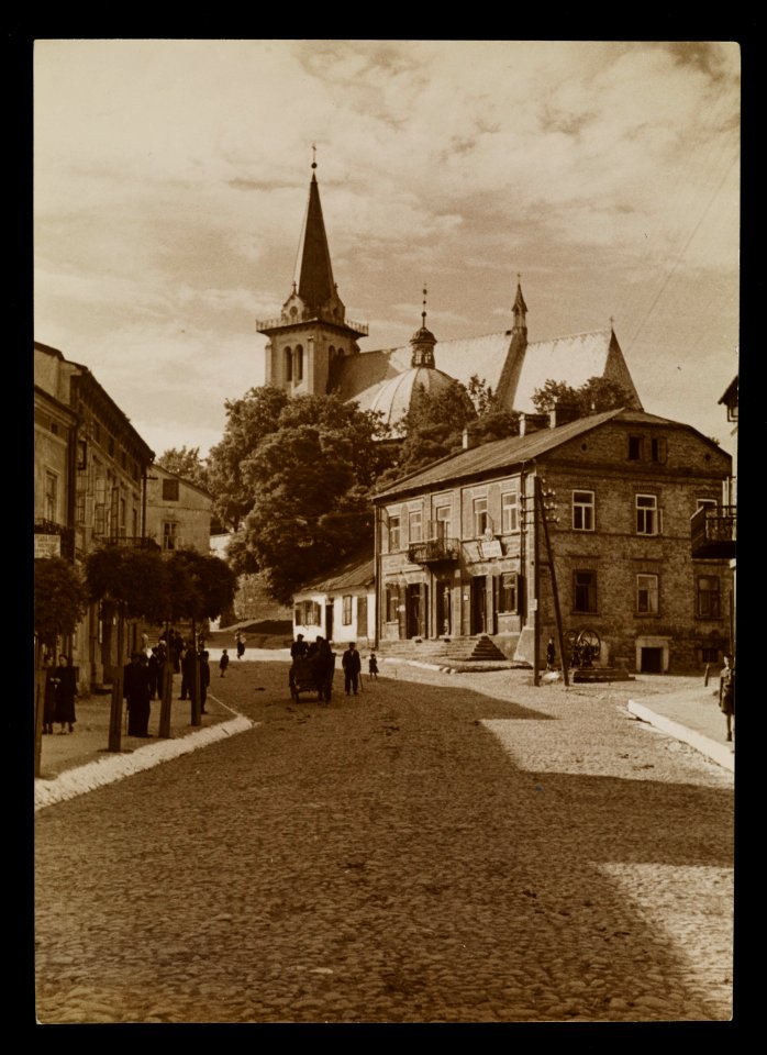 Dzialoszyce, kosciol ca 1936 (66229986)
