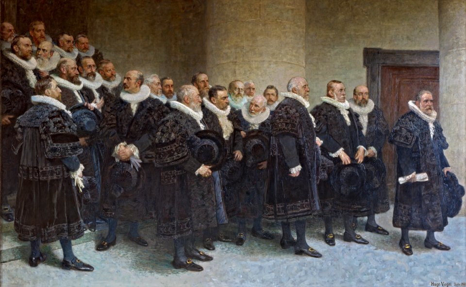 Einzug des Senats in das neue Rathaus am 26.10.1897, Hugo Vogel edit