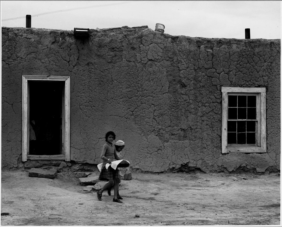 El Cerrito, San Miguel County, New Mexico. Just before Easter there is a time when each family make . . . - NARA - 521195