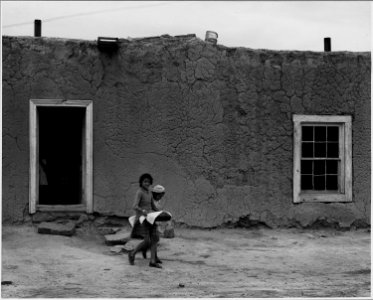 El Cerrito, San Miguel County, New Mexico. Just before Easter there is a time when each family make . . . - NARA - 521195