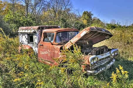 Forgotten abandoned broken photo