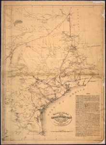 Eastern & Central Texas, Prepared by Order of Maj. Gen. N.P. Banks. Major D.C. Houston, Chief of Engineers, Feb.... - NARA - 306070