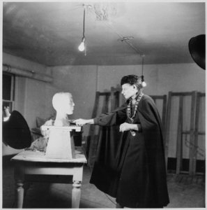 Elizabeth Prophet, sculptress and teacher - NARA - 559226