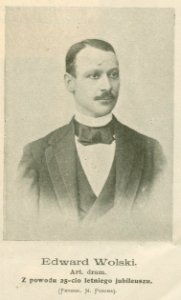 Edward Wolski Art. dram. Z powodu 25-cio letniego jubileuszu Fotogr. M. Puscha (79419)