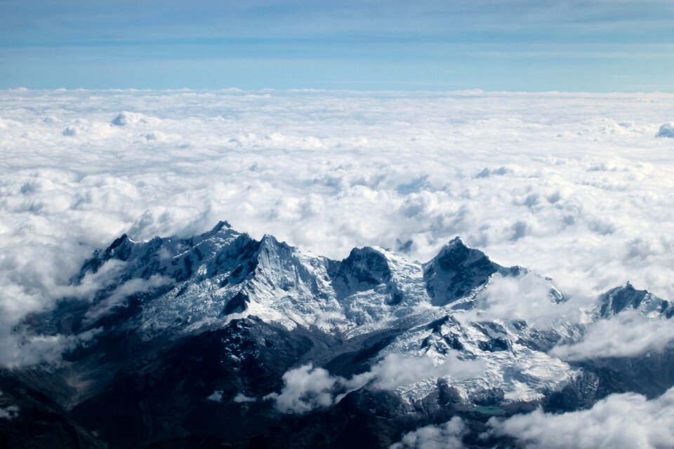 Mountain aerial view