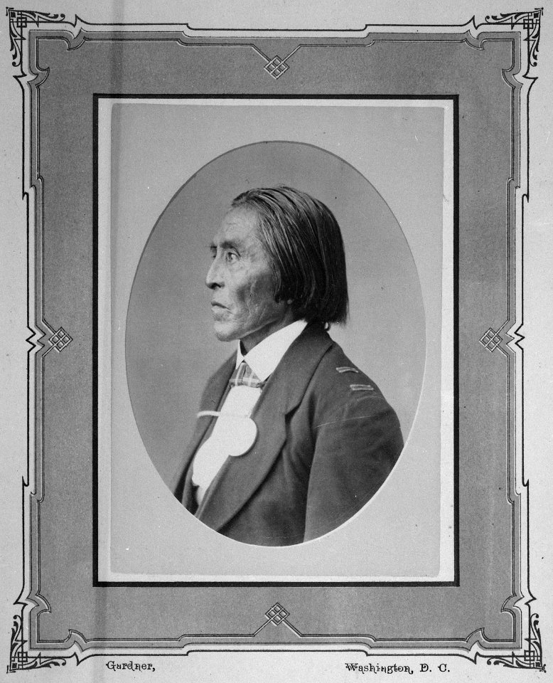 Es-Kel-Ta-Sa-La. Apache, 1872 - NARA - 518954