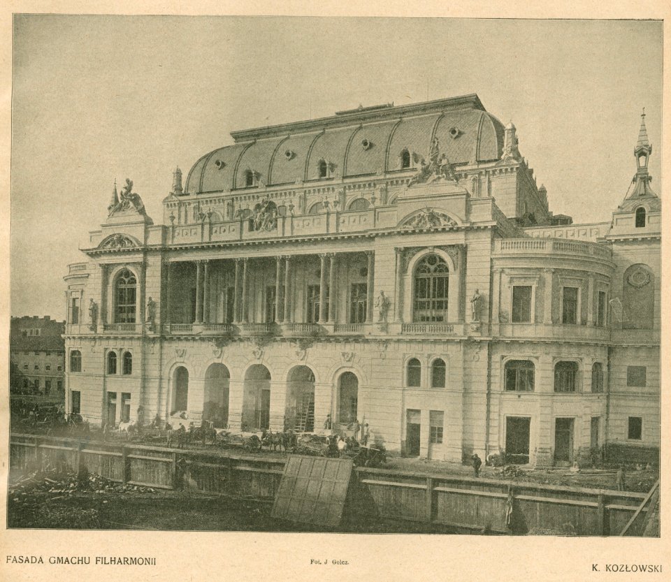 Fasada gmachu filharmonii - K. Kozłowski - Fot. J. Golcz (72434)