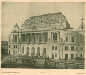 Fasada gmachu filharmonii - K. Kozłowski - Fot. J. Golcz (72434)