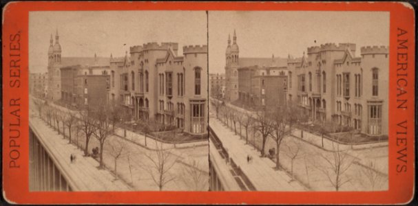 Fifth Avenue, looking north from the reservoir, by E. & H.T. Anthony (Firm)