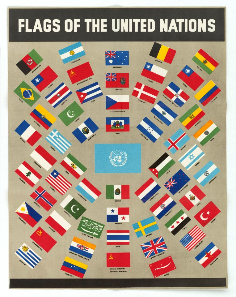 Flags of the United Nations - NARA - 5729949
