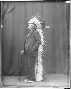 Full length portrait of Indian (Not identified) - NARA - 523860