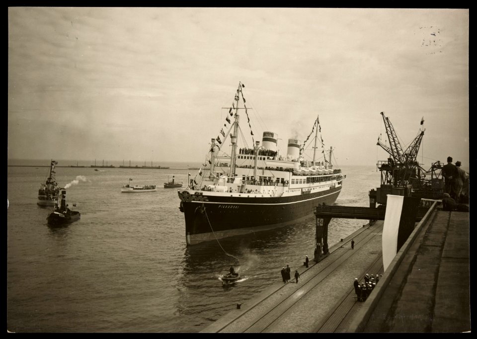 Gdynia, okret MS Pilsudski 1935 (67544694)