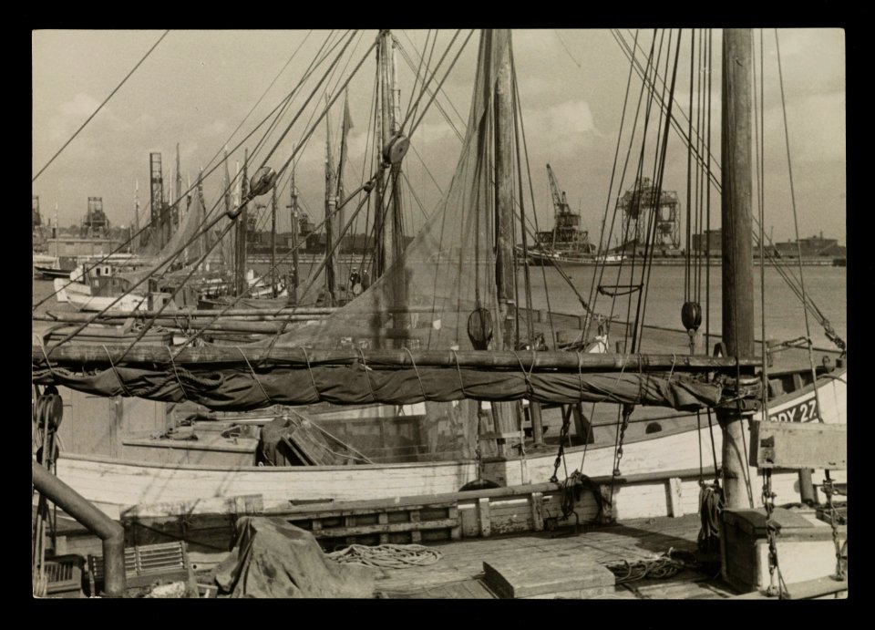 Gdynia, port rybacki 1935 (67264693)