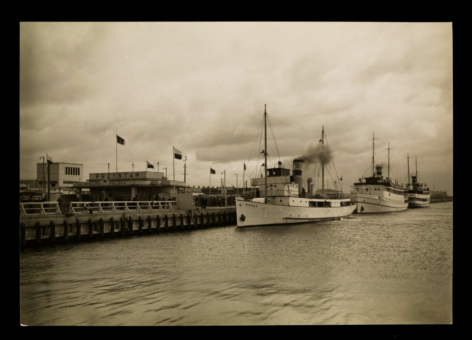 Gdynia, Przystan Zeglugi Przybrzeznej 1934 (67264097)
