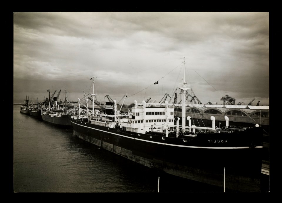 Gdynia, statki handlowe 1935 (67264202)