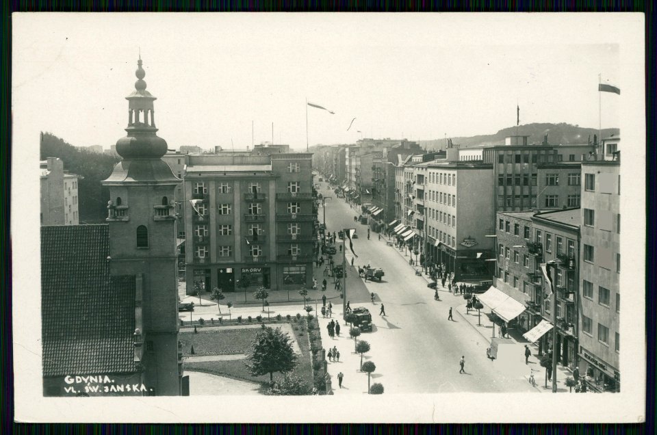 Gdynia, ul. Sw. Janska ante 1934 (20139684)