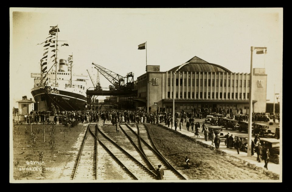Gdynia - dworzec morski 1933-1934 (69597905)