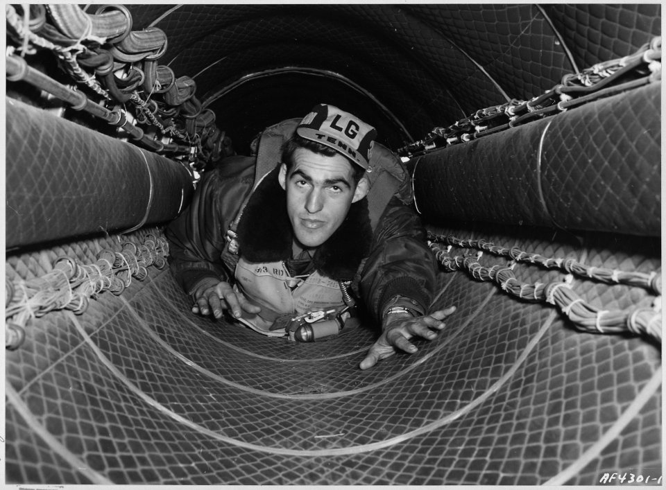FEAF BOMBER COMMAND, JAPAN-Combat infantrymen must know how to do a flat crawl - NARA - 542362