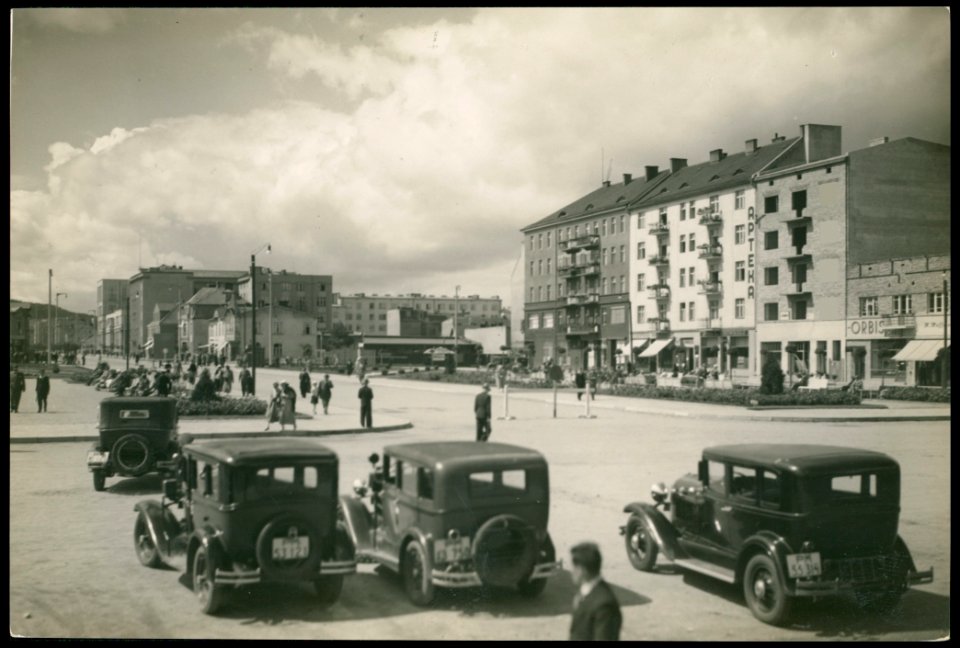 Gdynia, plac Kosciuszki 1937 (37052224)