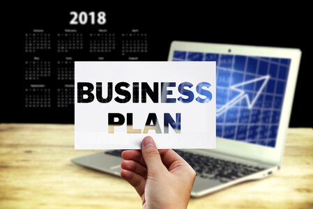 Planning business plan business photo