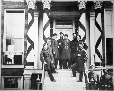 General Edward Ferrero and staff, ca. 1924 - ca. 1924 - NARA - 533453