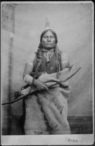 Gall, or Gaul. Fighting leader of the combined Sioux tribes in the battle of Little Big Horn (From L. D. Greene Album). - NARA - 533088 photo