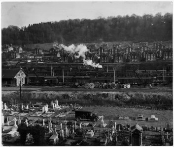 France. Longwy-Haut, between Longwy and Herserange. This is such a typical view - in each new town you seem always to... - NARA - 541675