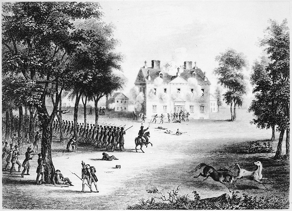 Germantown battle, Chew's house - NARA - 532863