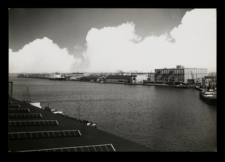 Gdynia, basen Pilsudskiego 1935 (67264201)