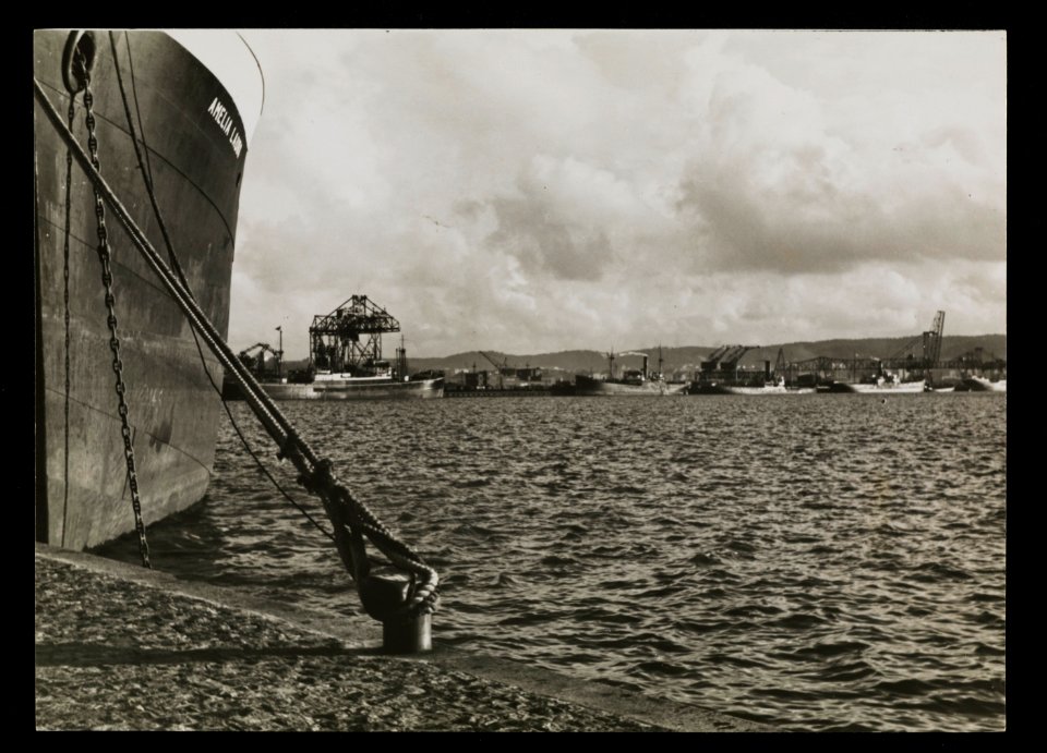 Gdynia, fragment portu ante 1939 (67264639)