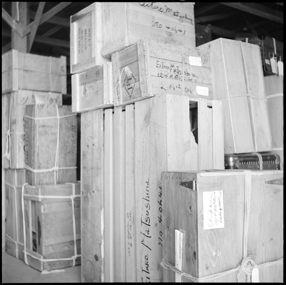 Gila River Relocation Center, Rivers, Arizona. On September 15, two weeks before the Canal Camp at . . . - NARA - 539832