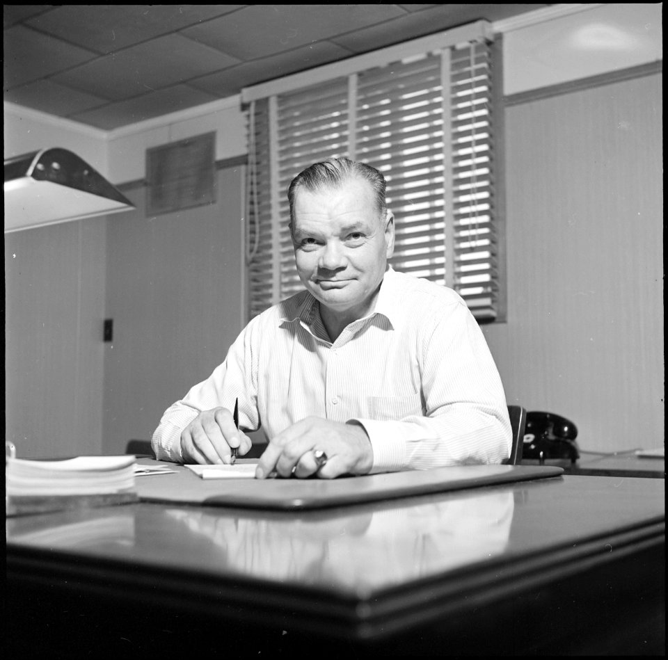 Gila River Relocation Center, Rivers, Arizona. Douglas K. Todd, Project Director of the Gila Reloca . . . - NARA - 539828