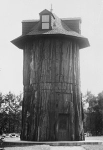 General Noble Redwood Tree House, on the grounds of the Main Building of the Department of Agriculture, Washington... - NARA - 512818 (cropped2)