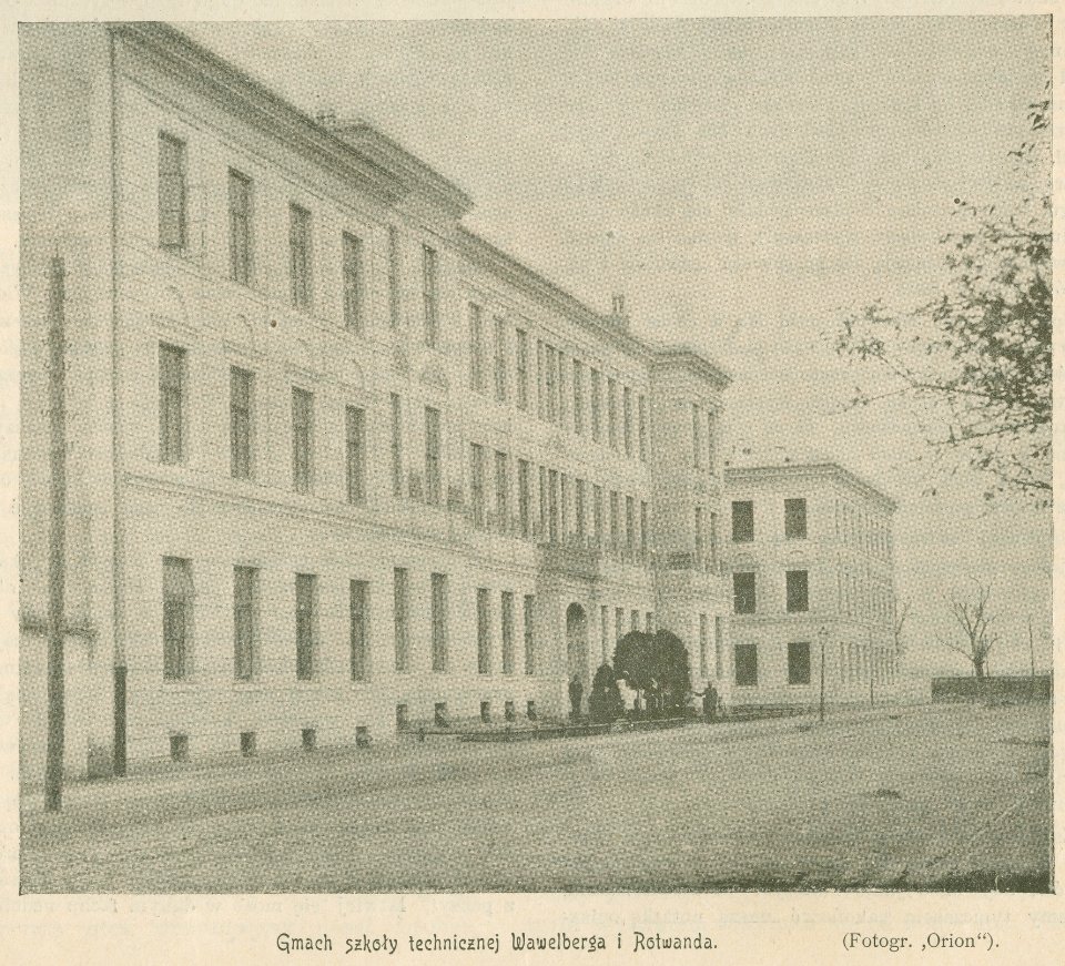 Gmach szkoły technicznej Wawelberga i Rotwanda Fotogr. Orion (79549)